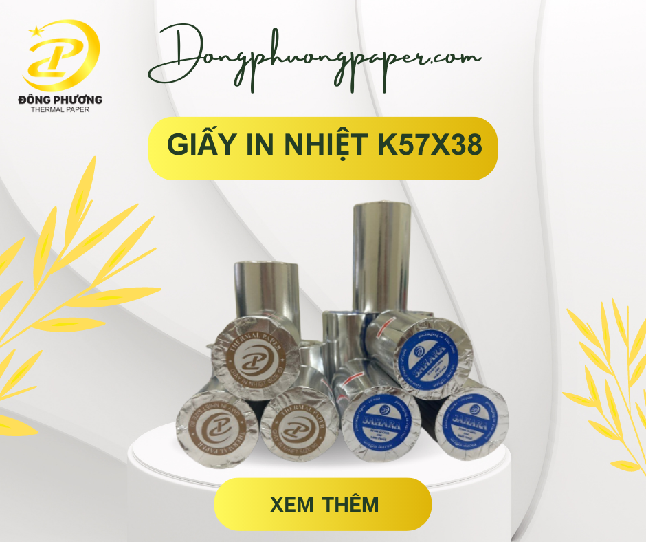 Giấy in nhiệt K57*38