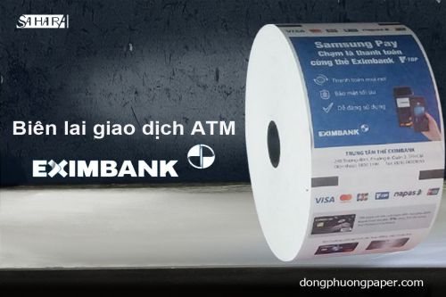Biên lai giao dịch ATM EXIMBANK